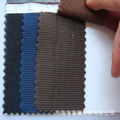 【06990#直銷三明治網布, 三文治滌綸網布針織經編網布箱包鞋材面料】價格,廠家,圖片,復合面料、功能面料,東莞市富耀紡織-