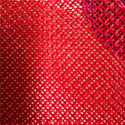 廠家現貨批發 滌綸網眼布 菱形四孔服裝網布 手袋箱包鞋材面料