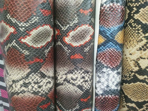 時尚蛇紋布料在鞋材與鞋包中的創新應用